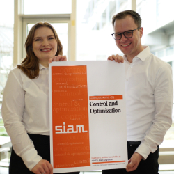 Paul Manns (right) and Annika Schiemann (left)