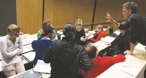 "Do the simplest problem first." The process of a Study Group from raw problem to a useful outcome for the presenter can be tortuous.
