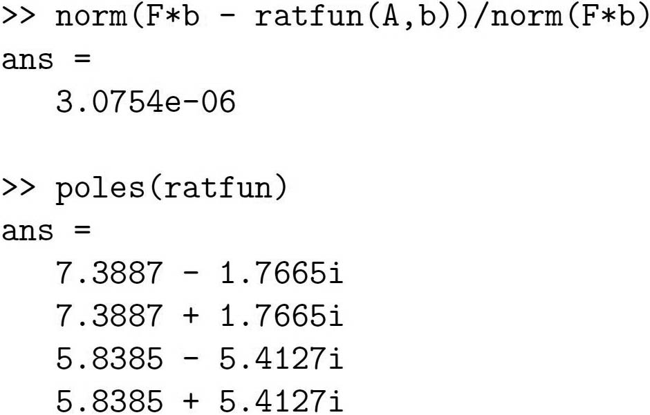 &lt;strong&gt;Figure 2.&lt;/strong&gt; Exploring an RKFIT approximant.