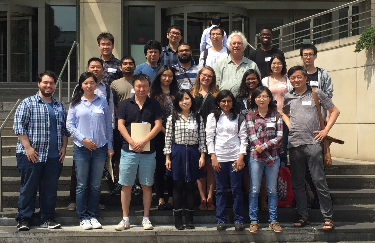 Attendees of the George Washington University Chapter of SIAM: Conference on Applied Mathematics. Photo credit: Chong Wang.