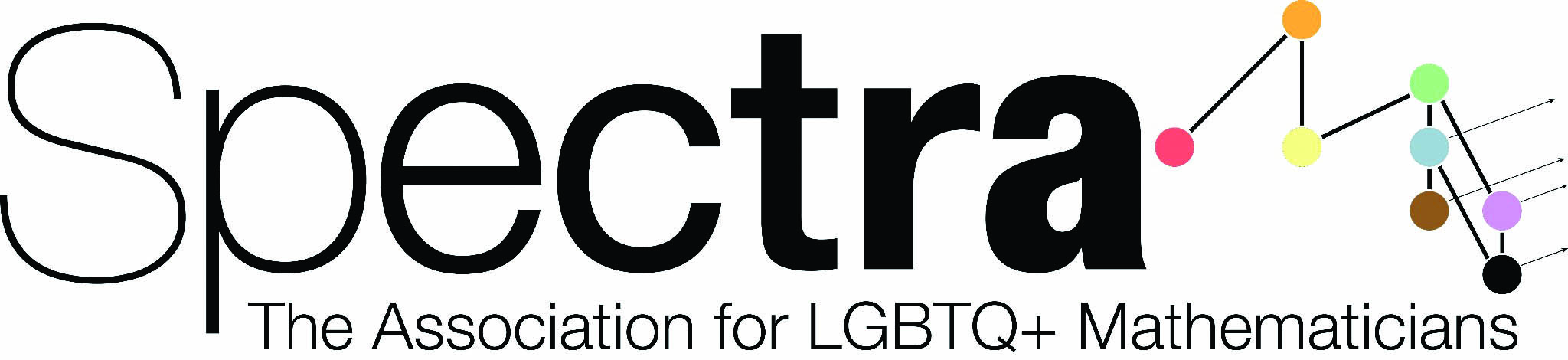 Spectra, the Association for LGBTQ+ Mathematicians, aims to support and encourage LGBTQ+ individuals in mathematics by creating an inclusive and affirming environment.