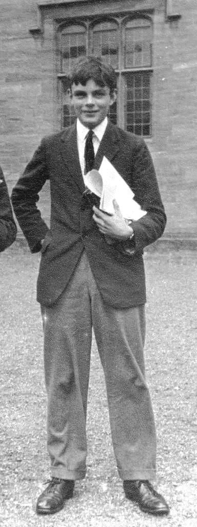 Alan Turing at Sherborne School in 1930. Image reproduced with permission from Beryl Turing.