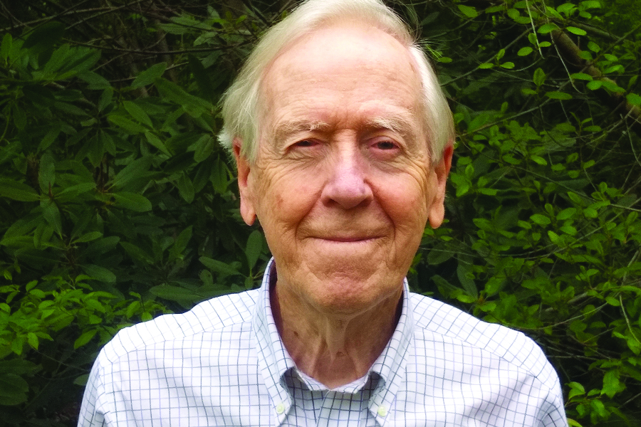 In May 2023, Gilbert (Gil) Strang retired from his position as a professor of mathematics at the Massachusetts Institute of Technology, where he spent a collective 66 years as both an undergraduate student and then a long-term faculty member. Photo courtesy of Gil Strang.