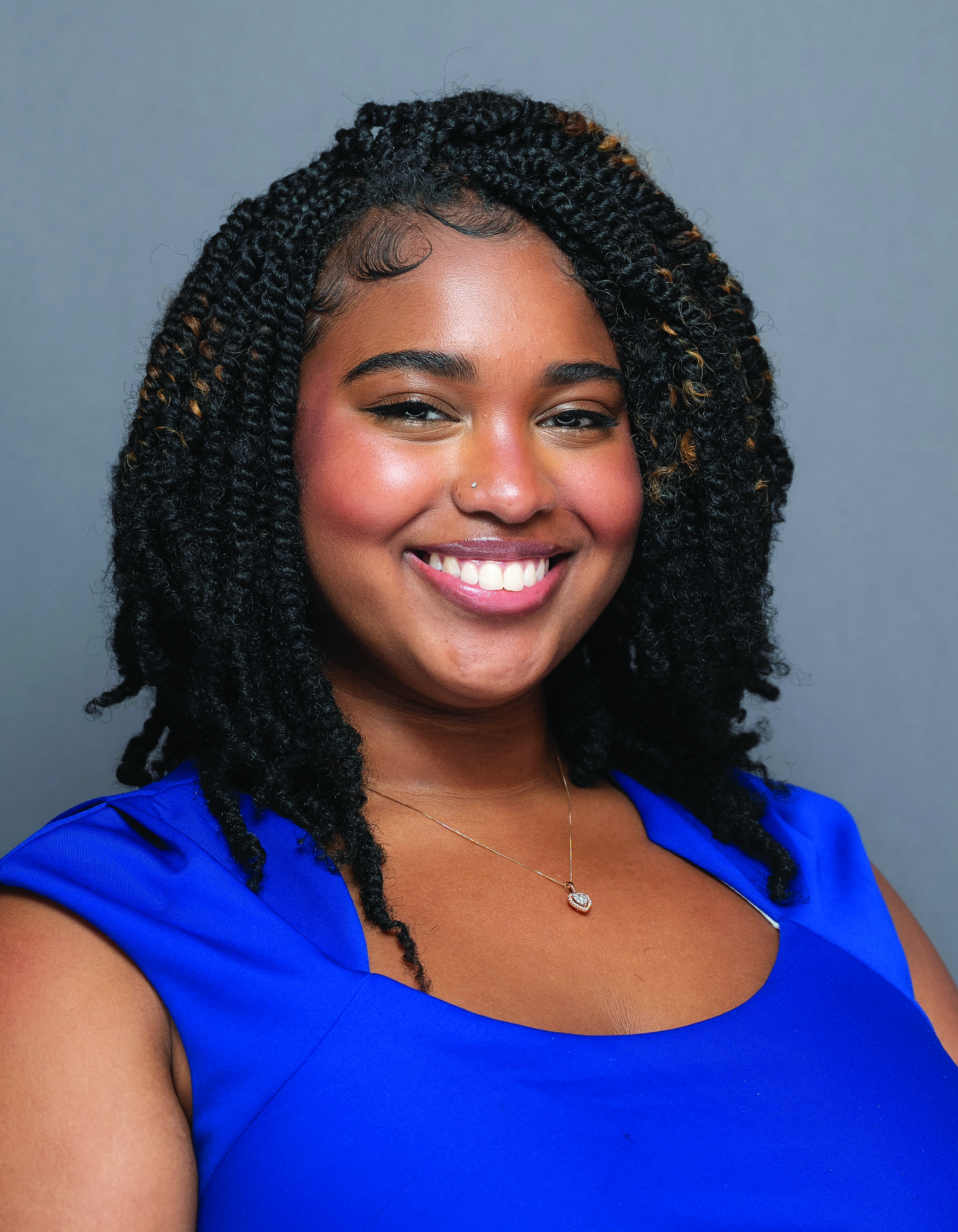 Cheyene Henry, a first-year Ph.D. student in mathematics at Howard University, is the 2025 SIAM Enhancing Diversity in Graduate Education (EDGE) Fellow. She attended the 2025 EDGE Summer Program, which took place in June at the University of Tennessee, Knoxville. Photo © Steve Myaskovsky and courtesy of the NYU Photo Bureau.