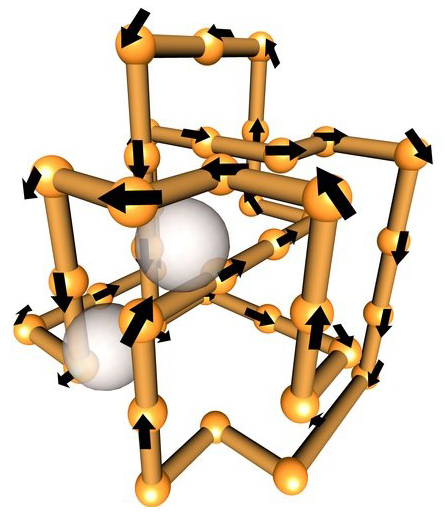 Knots in the computer are represented as polygons. We utilize Monte Carlo sampling in the cubic lattice to generate ensembles of conformations to be used as reconnection input. Figure generated by Reuben Brasher using KnotPlot software.