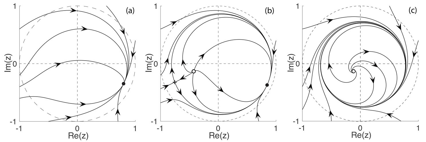 &lt;strong&gt;Figure 1.&lt;/strong&gt; Trajectories of &lt;i&gt;z(t)&lt;/i&gt; from (2) for three different parameter sets. Image Credit: [4].