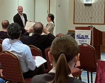 Omar Ghattas received the SIAG/GS Career Prize at GS19