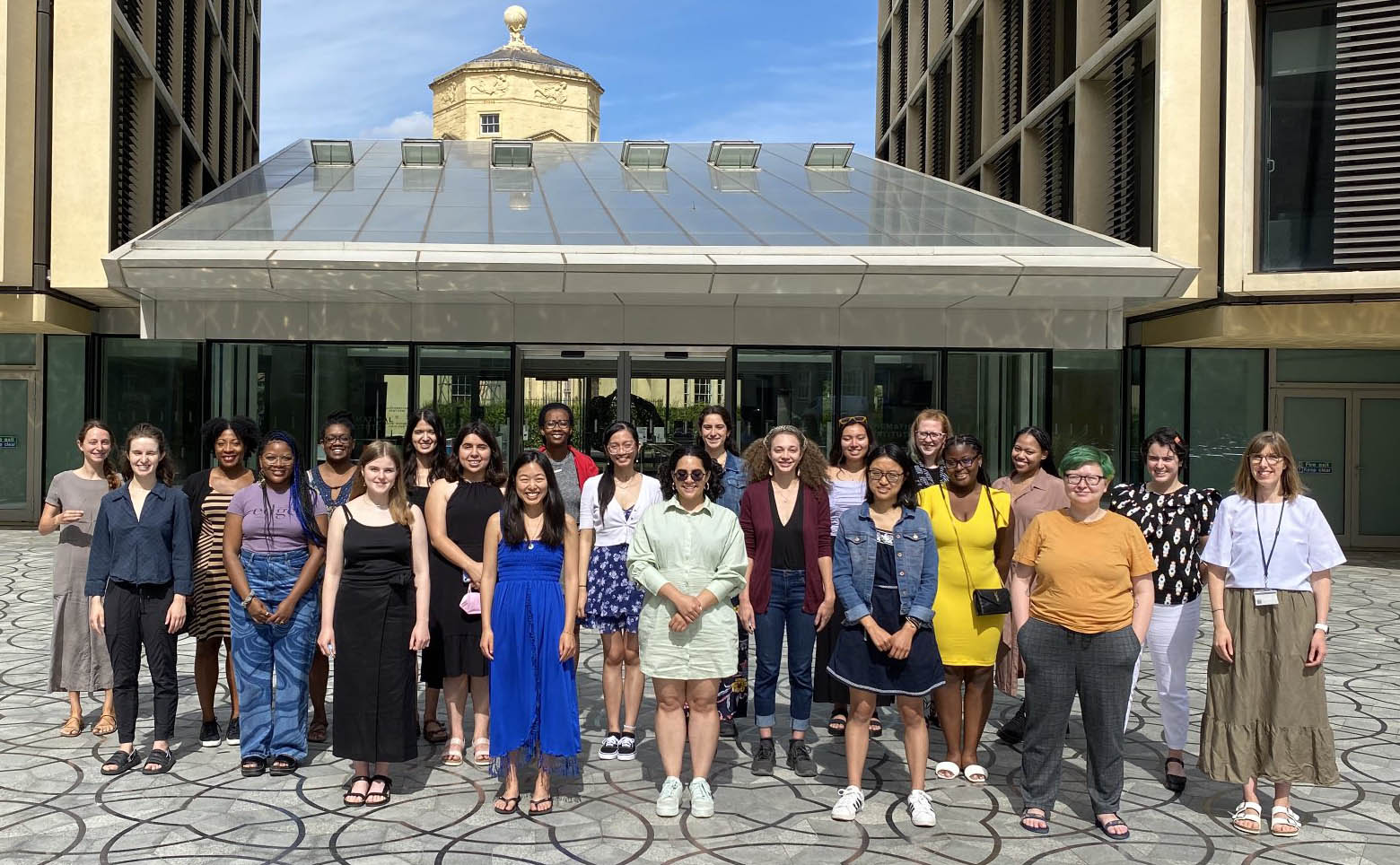 Participants, faculty, and staff of the 2022 EDGE Summer Program. Photo courtesy of Nicola Kirkham.