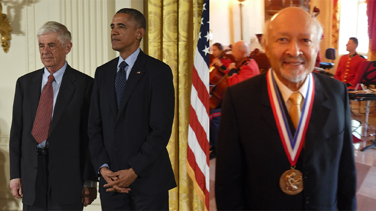 Photos courtesy of the National Science &amp; Technology Medals Foundation.
