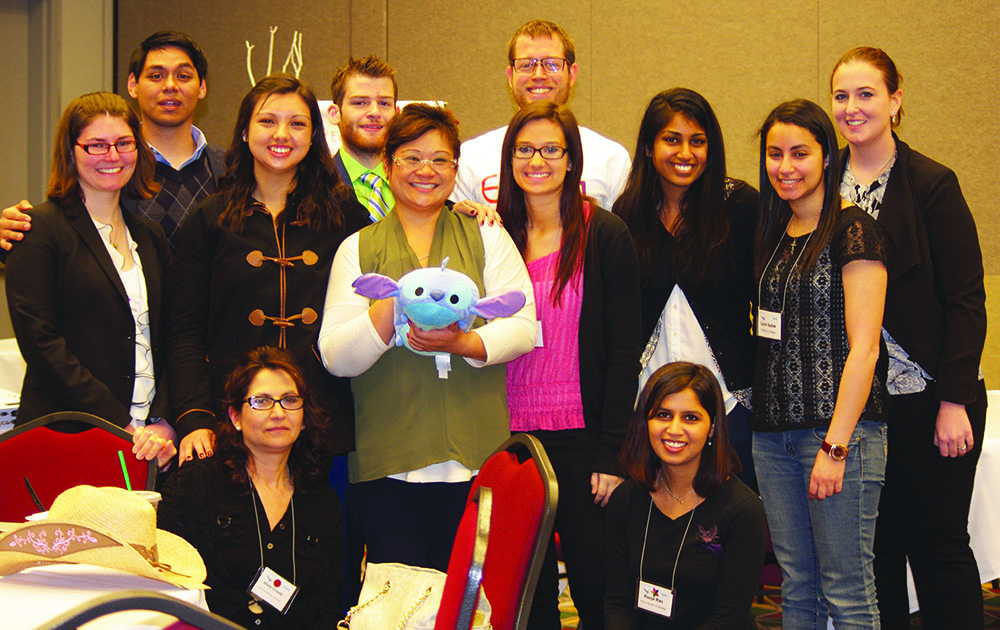 Attendees and organizers of the first-ever Broader Engagement program at a SIAM meeting, which took place at the 2015 SIAM Conference on Computational Science and Engineering in Salt Lake City, Utah. Photo courtesy of the Sustainable Horizons Institute.