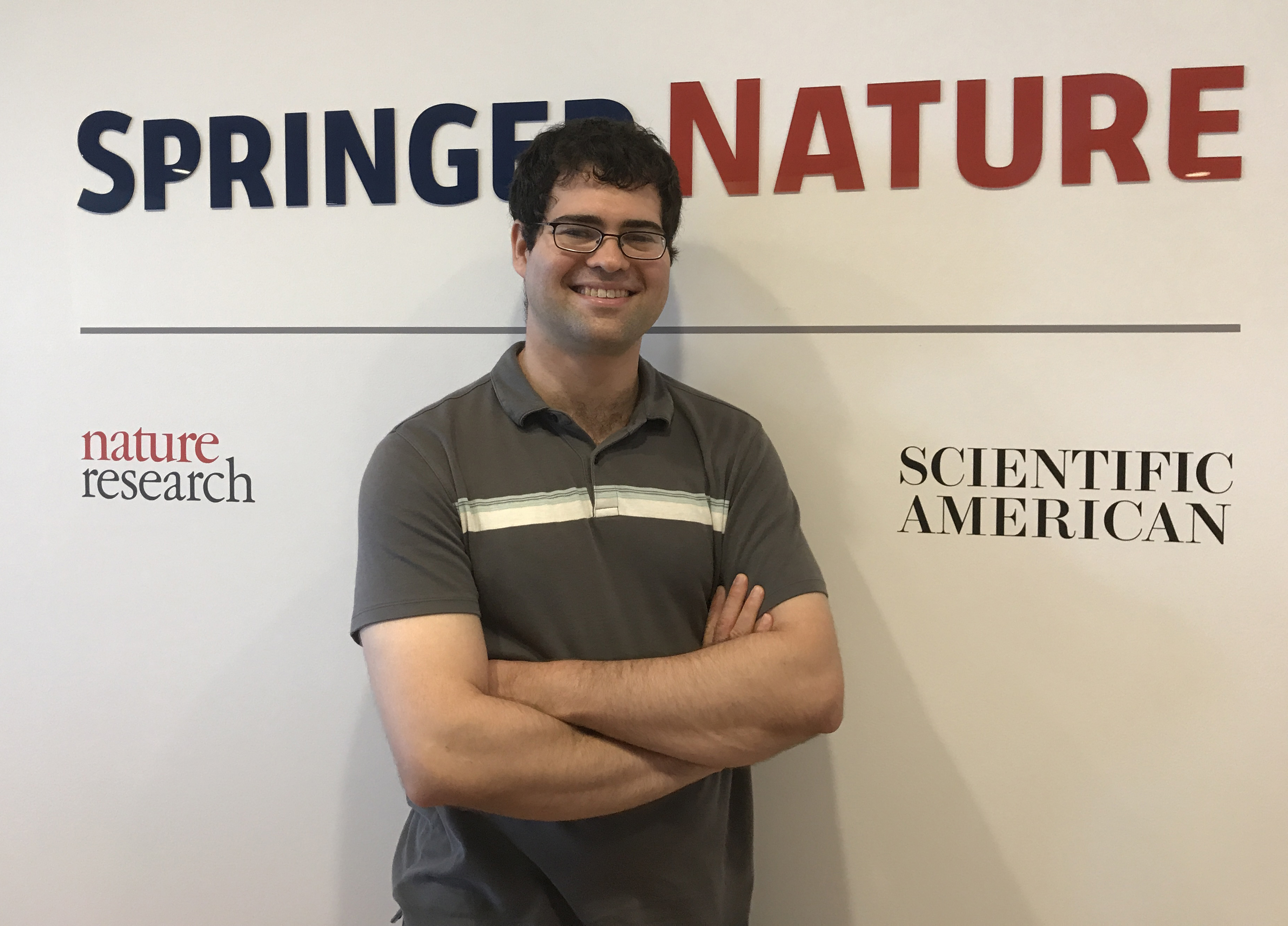 Jesse Dunietz served as a SIAM-sponsored AAAS Mass Media Fellow at Scientific American this past summer. Image credit: Rebekah Corlew.